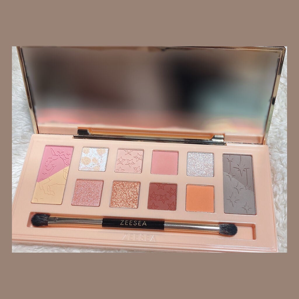 ZEESEA「ファンタジーパーク」12色アイシャドウパレット/ZEESEA/アイシャドウパレットを使ったクチコミ(2枚目)