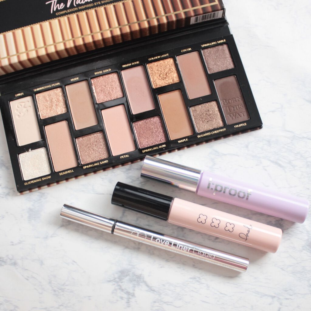 ボーン ディス ウェイ ザ ナチュラル ヌード アイシャドウ パレット/Too Faced/アイシャドウパレットを使ったクチコミ（2枚目）