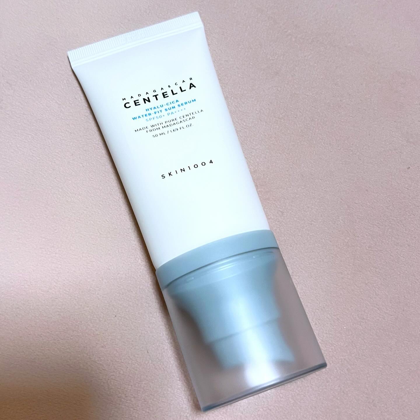 ヒアルーシカ ウォーターフィット サンセラム/SKIN1004/日焼け止めローションを使ったクチコミ（2枚目）