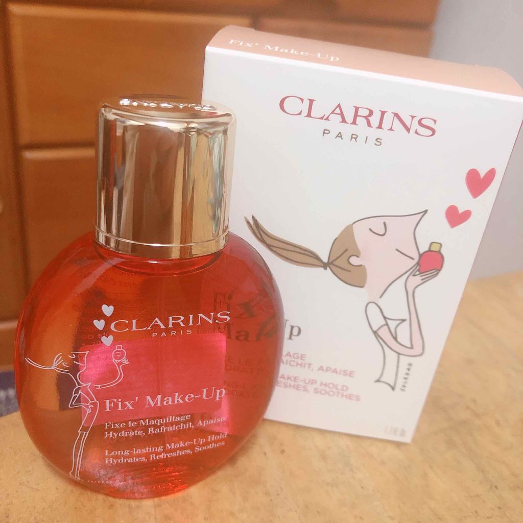 フィックス メイクアップ/CLARINS/ミスト状化粧水を使ったクチコミ(1枚目)