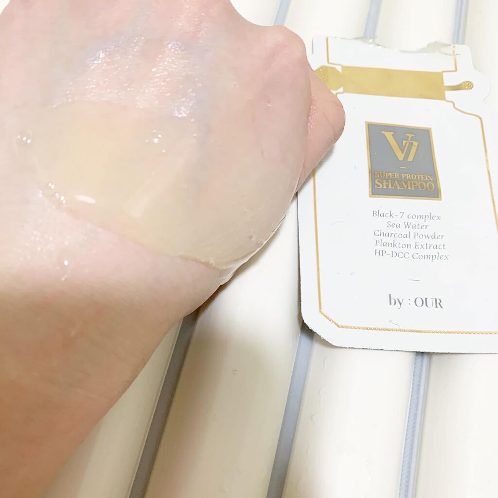 V7 スーパープロテイン シャンプー/by : OUR/サロンシャンプーを使ったクチコミ(2枚目)