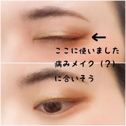 マージングカラーアイズ/LUNASOL/単色アイシャドウを使ったクチコミ(3枚目)