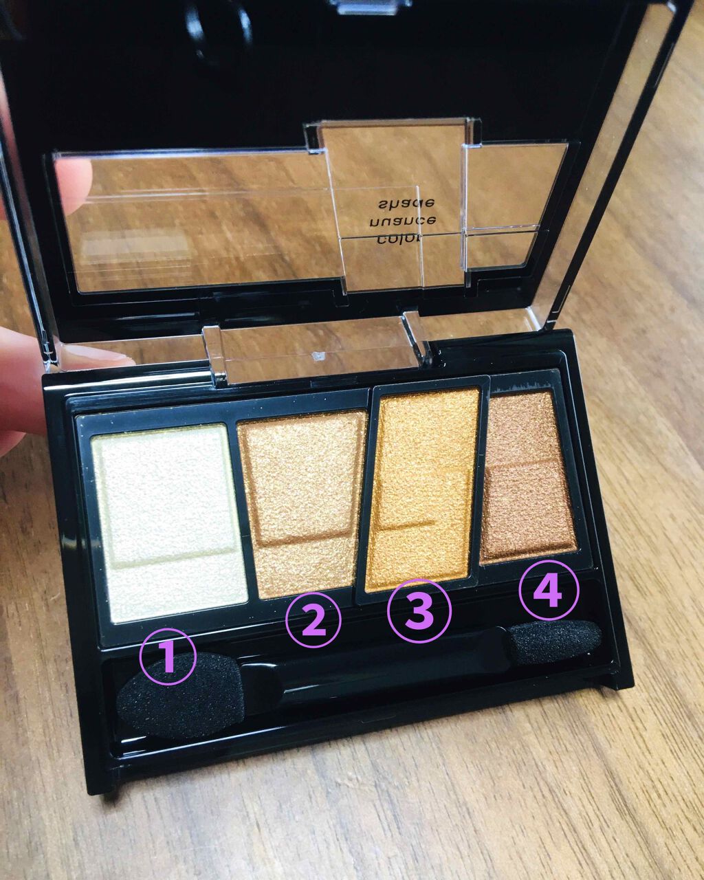 デザイニングブラウンアイズ/KATE/アイシャドウパレットを使ったクチコミ（2枚目）