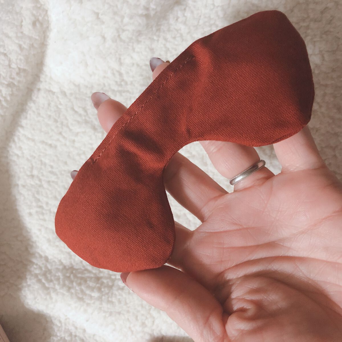 五色薬手 温熱パック/OSEQUE/ボディグッズを使ったクチコミ（2枚目）