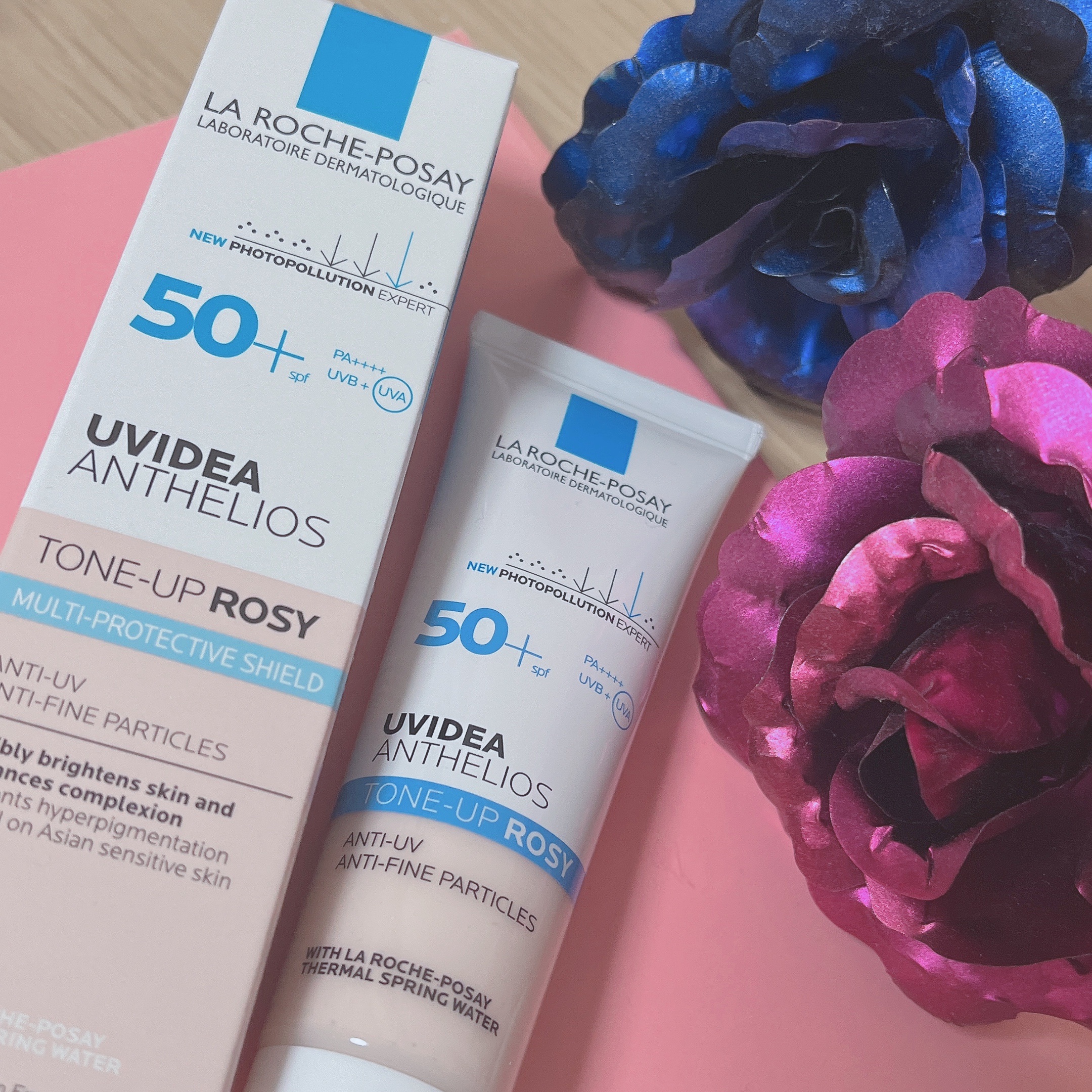 UVイデア XL プロテクショントーンアップ ローズ/ラ ロッシュ ポゼ/日焼け止めクリームを使ったクチコミ（1枚目）