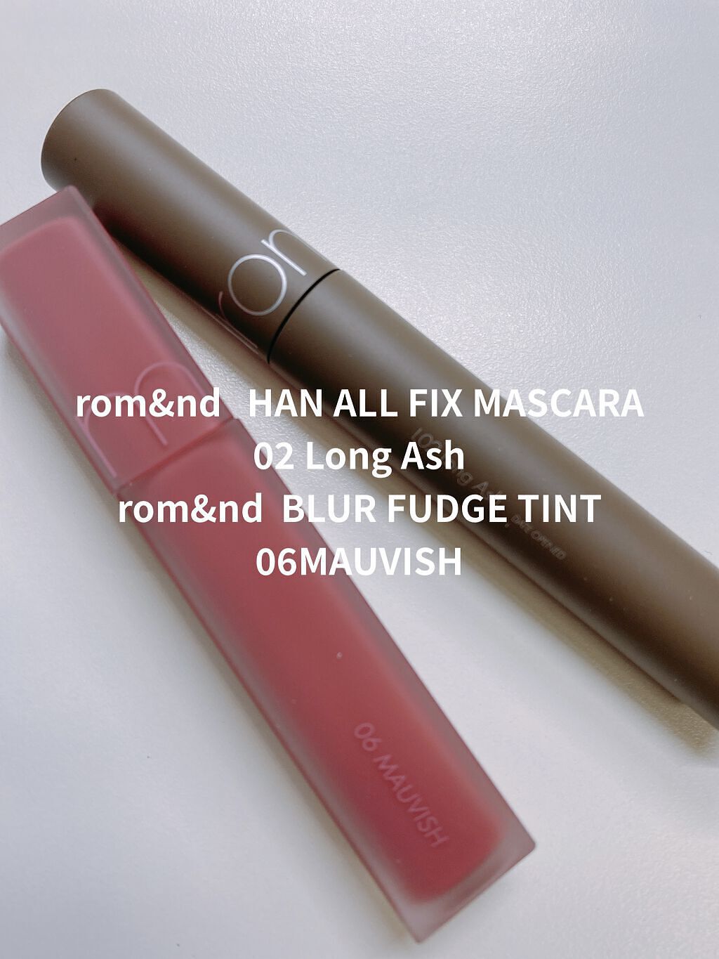 rom&nd ブラーファッジティント/rom&nd/リップティントを使ったクチコミ（2枚目）