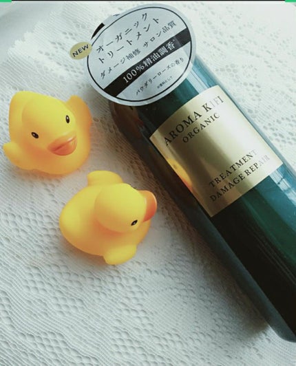 オーガニック シャンプー/トリートメント<ダメージリペア>/AROMA KIFI/シャンプー・コンディショナーを使ったクチコミ(1枚目)