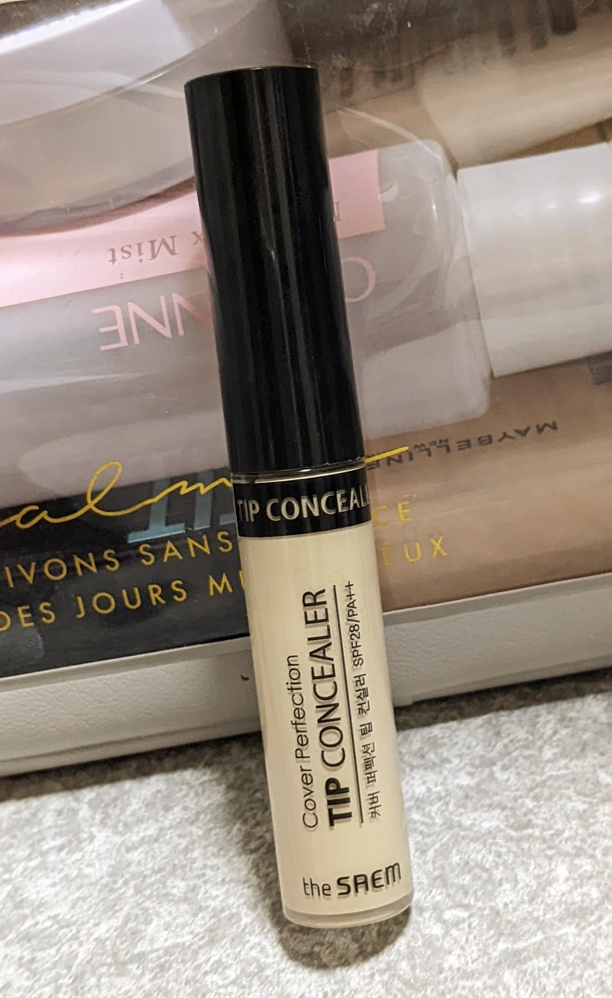 カバーパーフェクション チップコンシーラー/the SAEM/リキッドコンシーラーを使ったクチコミ（1枚目）