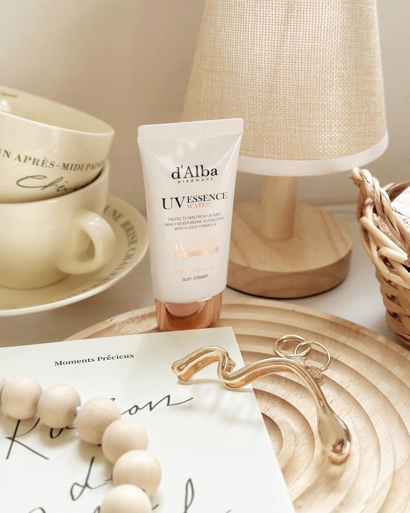 ウォータフルトーンアップサンクリーム/ダルバ/日焼け止めクリームを使ったクチコミ（1枚目）