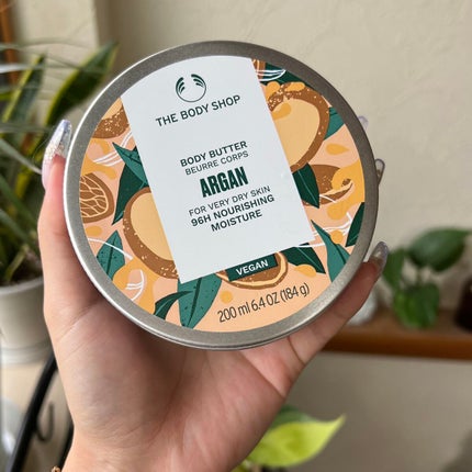 ボディバター アルガン/THE BODY SHOP/ボディクリームを使ったクチコミ(4枚目)