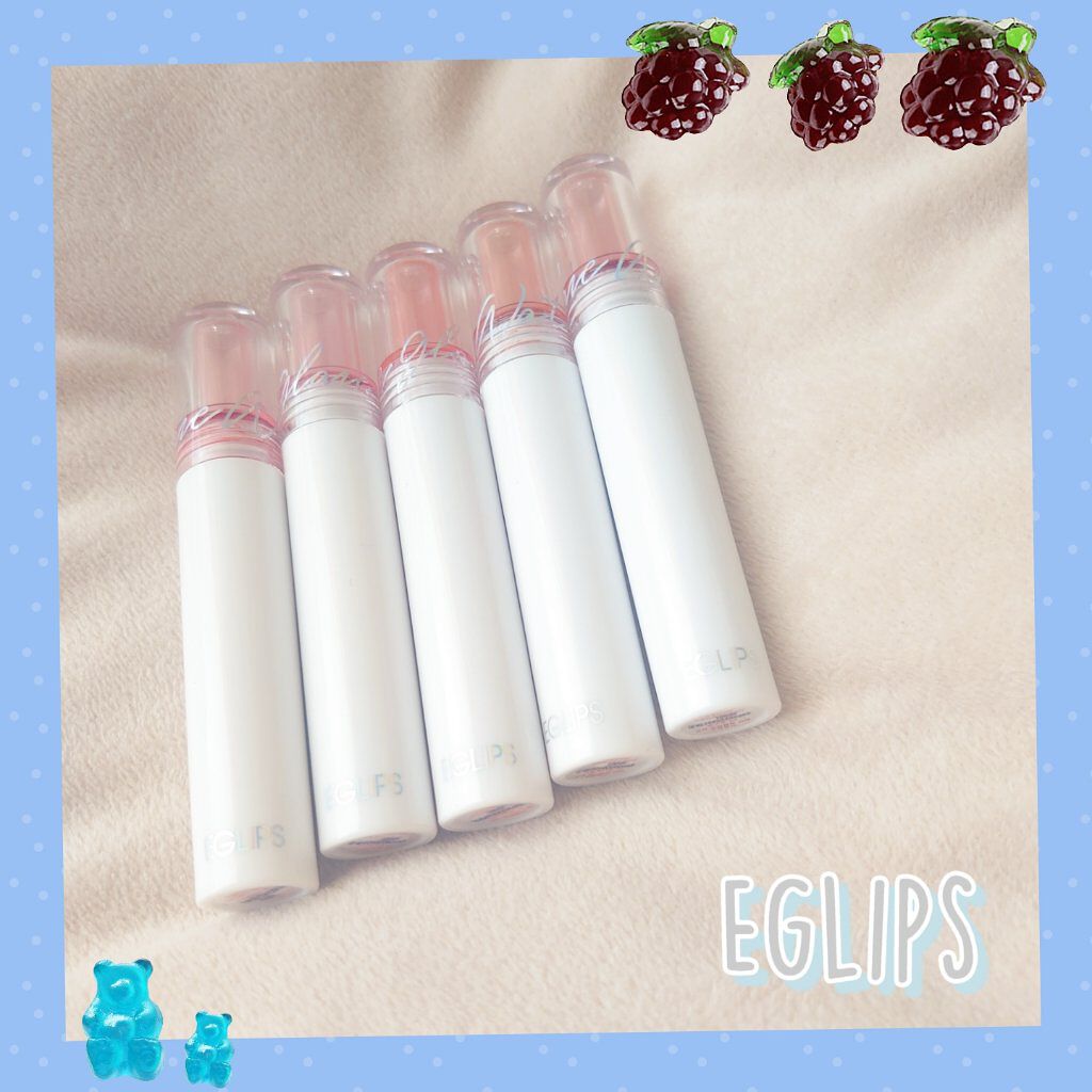 ウォーターグレーズティント/EGLIPS/リップティントを使ったクチコミ（1枚目）