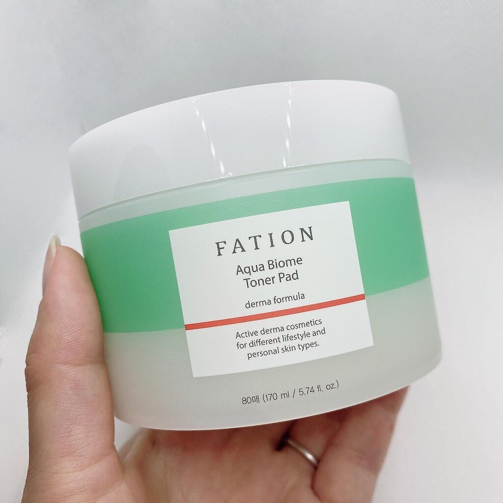 アクアバイオーム トナー パッド/FATION/トナーパッドを使ったクチコミ（1枚目）