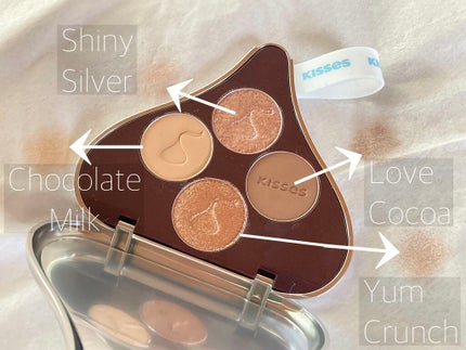 キスチョコレート プレイカラーアイズ/ETUDE/アイシャドウパレットを使ったクチコミ(2枚目)