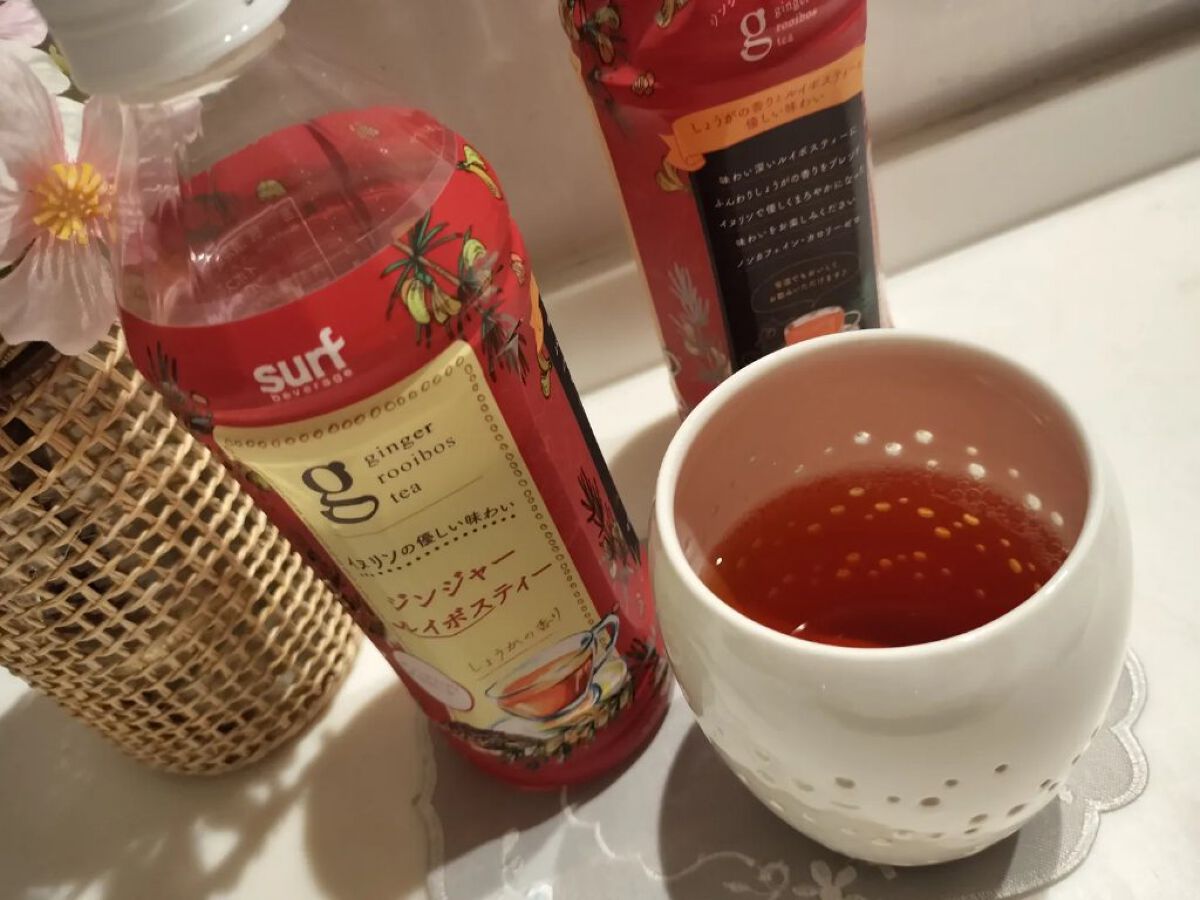 ジンジャールイボスティー/サーフビバレッジ/ドリンクを使ったクチコミ（1枚目）