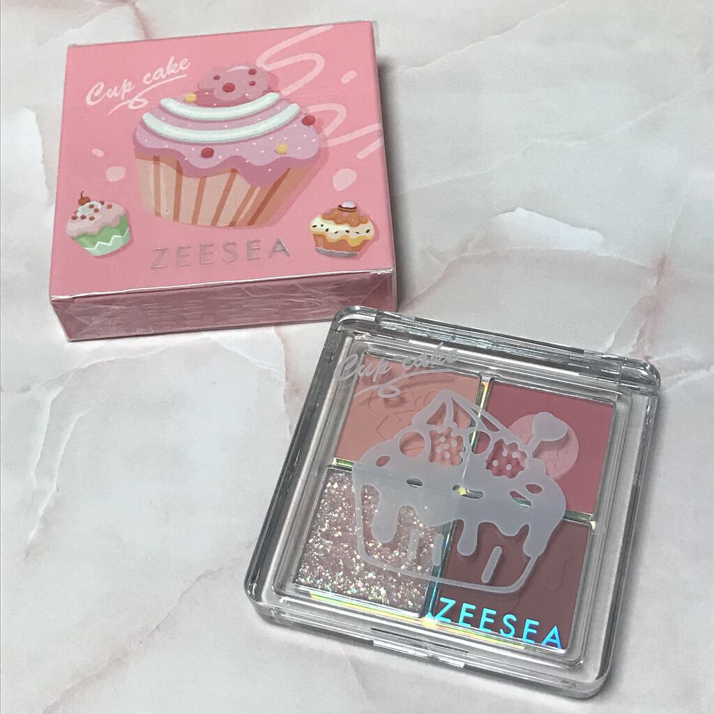 ZEESEAデザートコレクション４カラーアイシャドウパレット/ZEESEA/アイシャドウパレットを使ったクチコミ（1枚目）