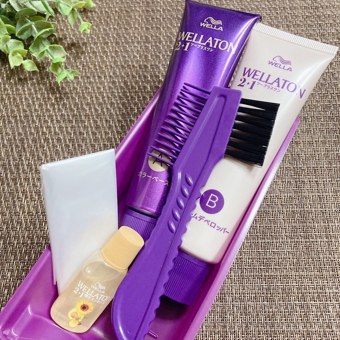 ウエラトーン ツープラスワン クリームタイプ/ウエラ/ヘアカラーを使ったクチコミ(2枚目)