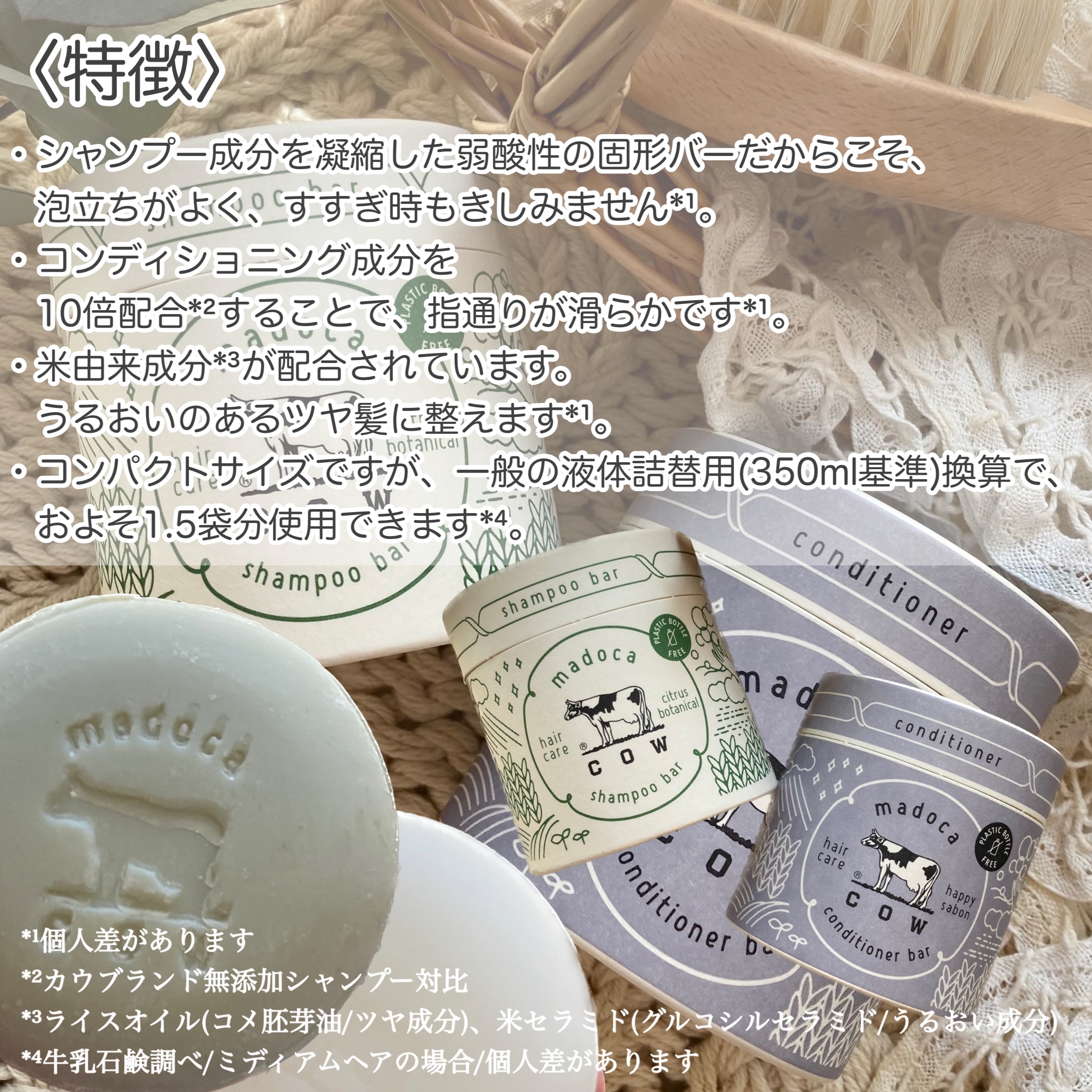 シャンプーバー/madoca/市販シャンプーを使ったクチコミ（3枚目）