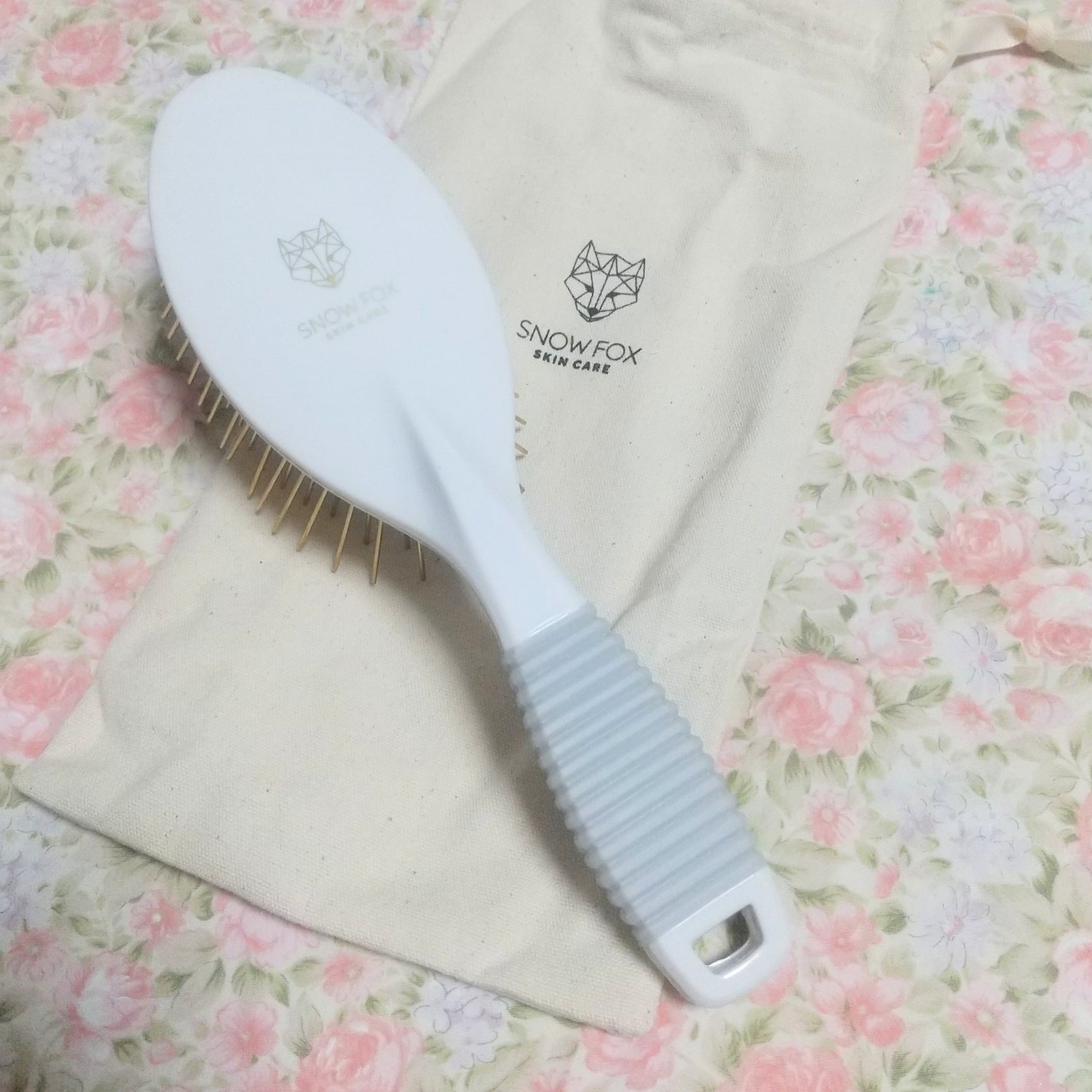 プレミアム FOXカッサ ヘアブラシ/SNOW FOX SKINCARE/ヘアブラシを使ったクチコミ(2枚目)