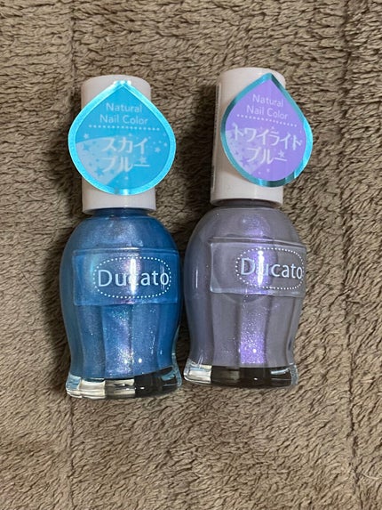 ナチュラルネイルカラーN 156 トワイライトブルー/デュカート/マニキュアを使ったクチコミ(1枚目)