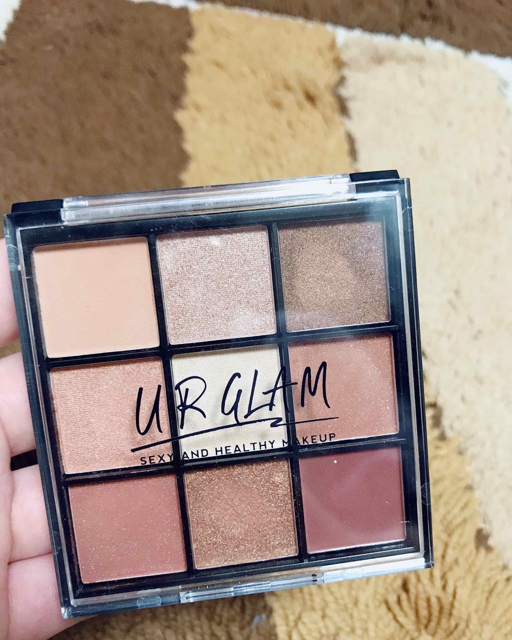 UR GLAM BLOOMING EYE COLOR PALETTE/U R GLAM/アイシャドウパレットを使ったクチコミ(1枚目)