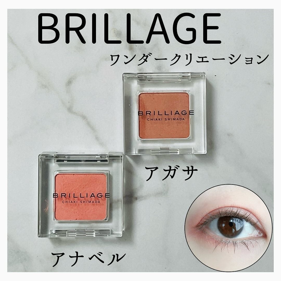 ワンダークリエイション /ブリリアージュ/単色アイシャドウを使ったクチコミ(1枚目)
