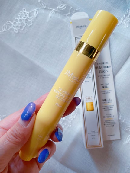 V9ビタミンアンプルロールオンアイクリームクリア/JMsolution/アイケア・アイクリームを使ったクチコミ(1枚目)