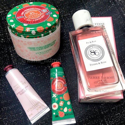 フルーティフィグ スノーシア ボディクリーム/L'OCCITANE/ボディクリームを使ったクチコミ(2枚目)