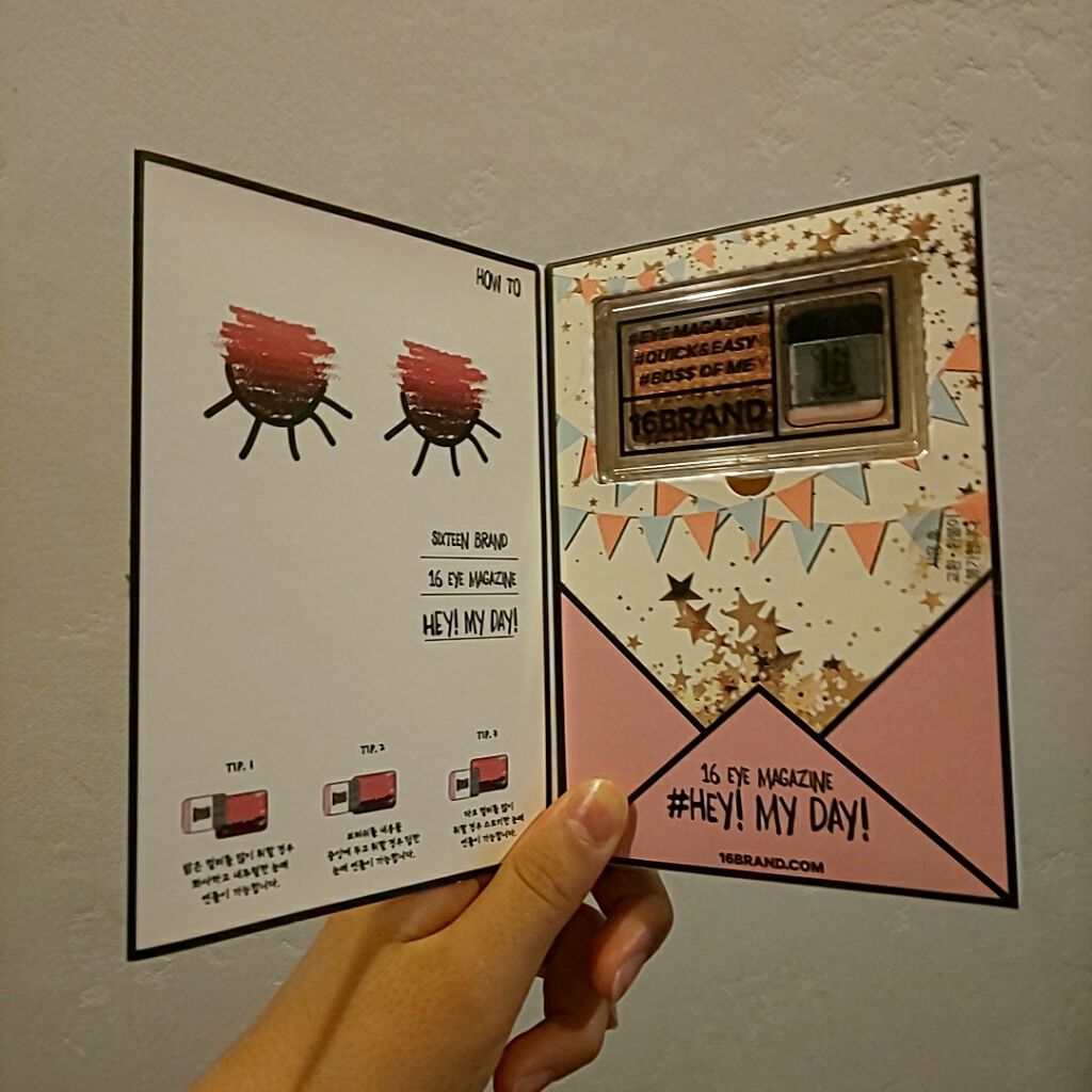 16 EYE MAGAZINE/16BRAND/アイシャドウパレットを使ったクチコミ(1枚目)