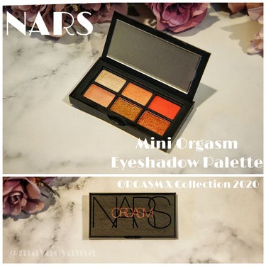 オーガズム ミニアイシャドーパレット/NARS/パウダーアイシャドウを使ったクチコミ（1枚目）