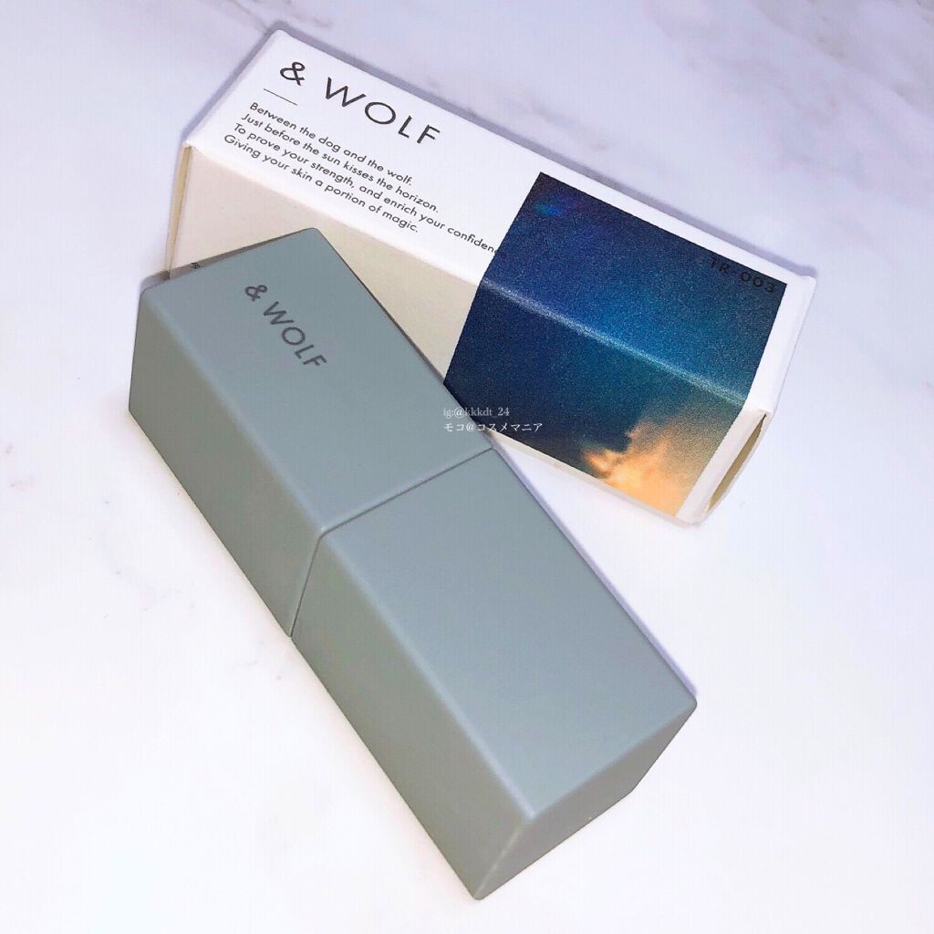 トリートメントニュアンスルージュ/& WOLF/口紅を使ったクチコミ(2枚目)