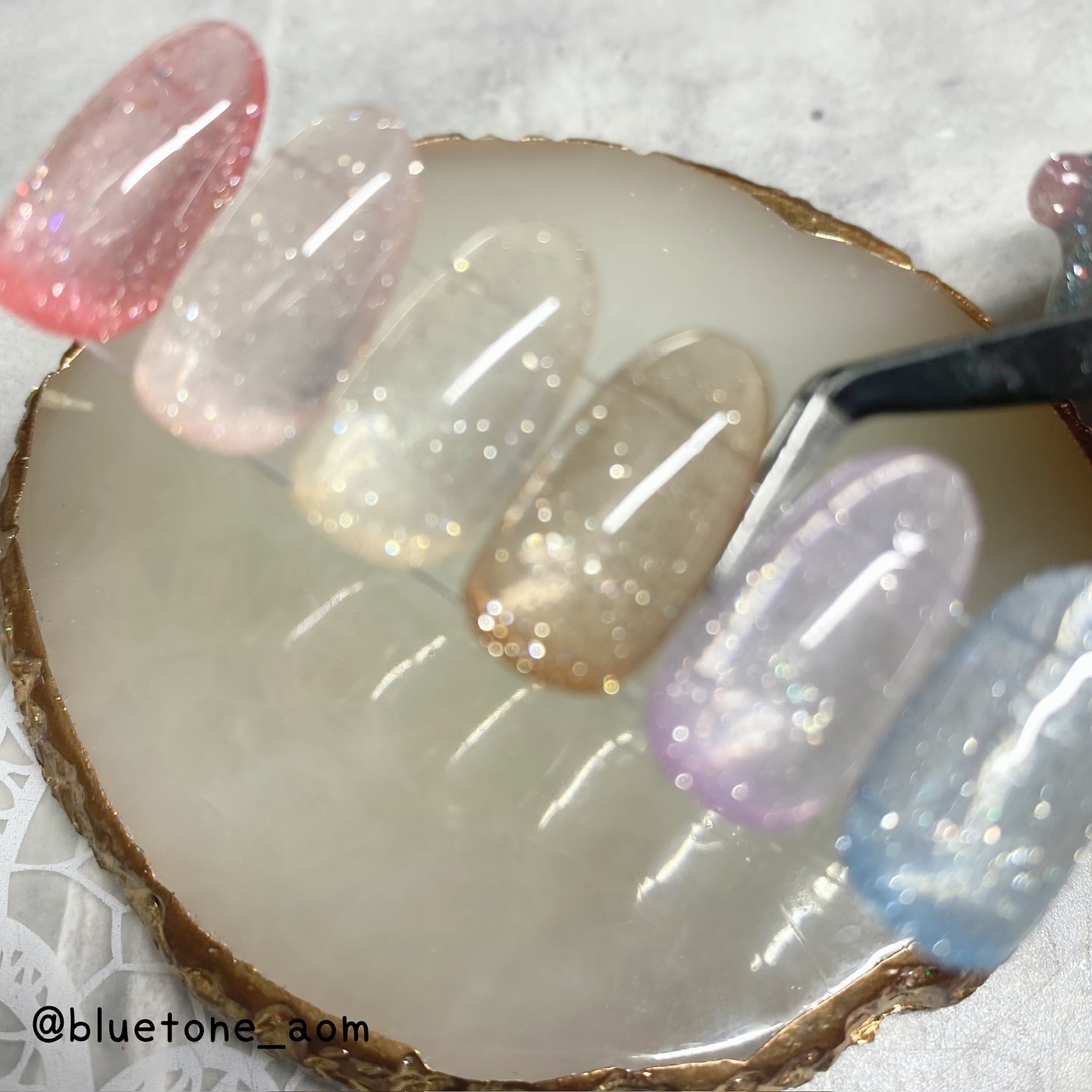 パル カラージェル/キャンドゥ/ジェルネイルを使ったクチコミ（3枚目）