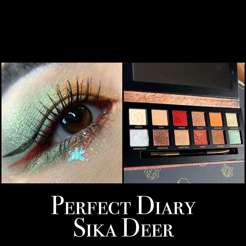 エクスプローラ12色 動物アイシャドウパレット/PERFECT DIARY/アイシャドウパレットを使ったクチコミ（1枚目）