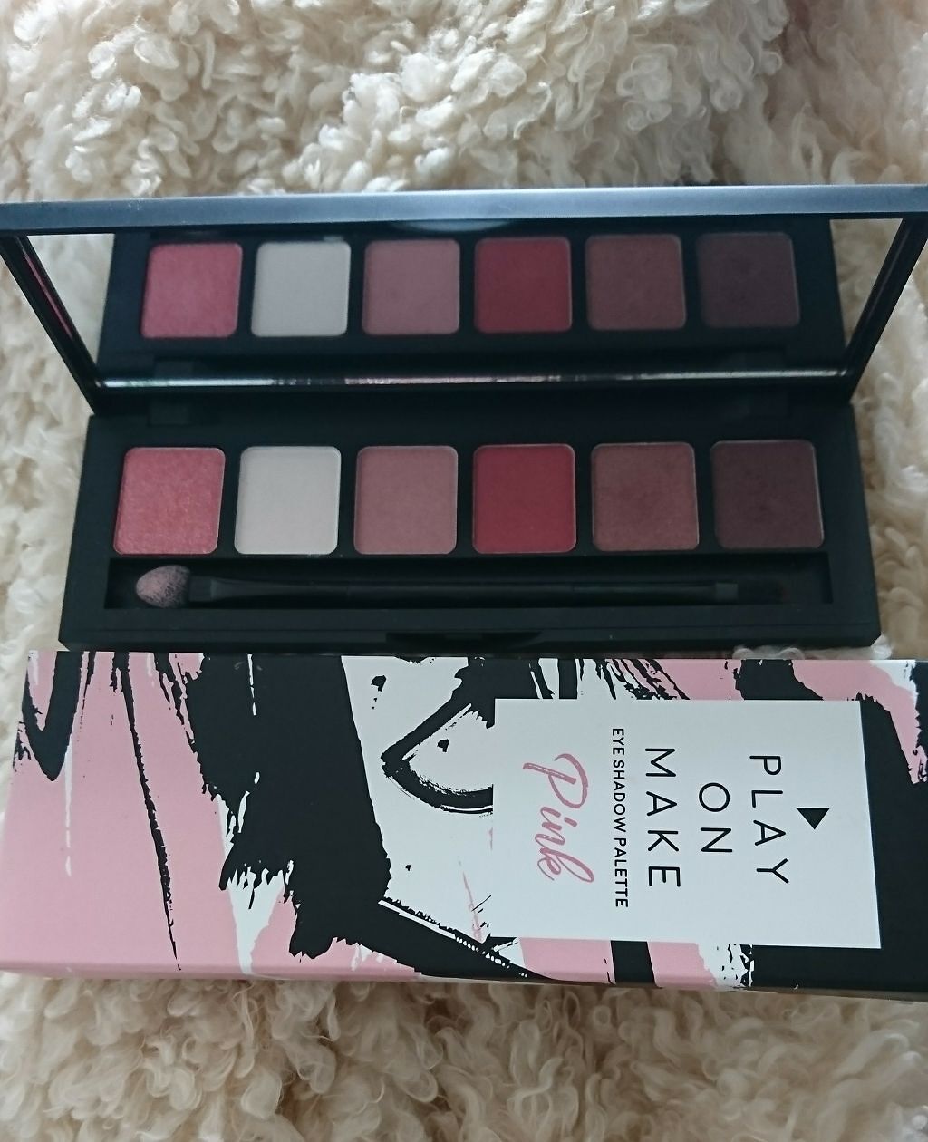 マイシャドウパレット/play on make/アイシャドウパレットを使ったクチコミ(1枚目)