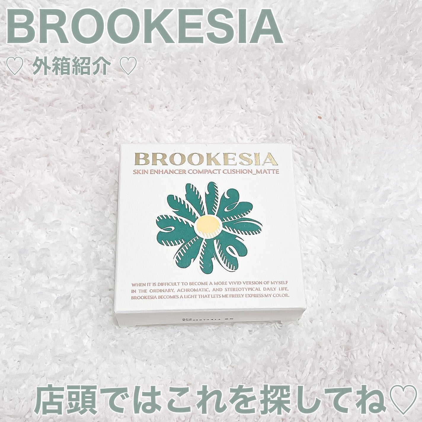 スキンエンハンサー コンパクトクッション(グロー)/BROOKESIA/クッションファンデーションを使ったクチコミ(5枚目)