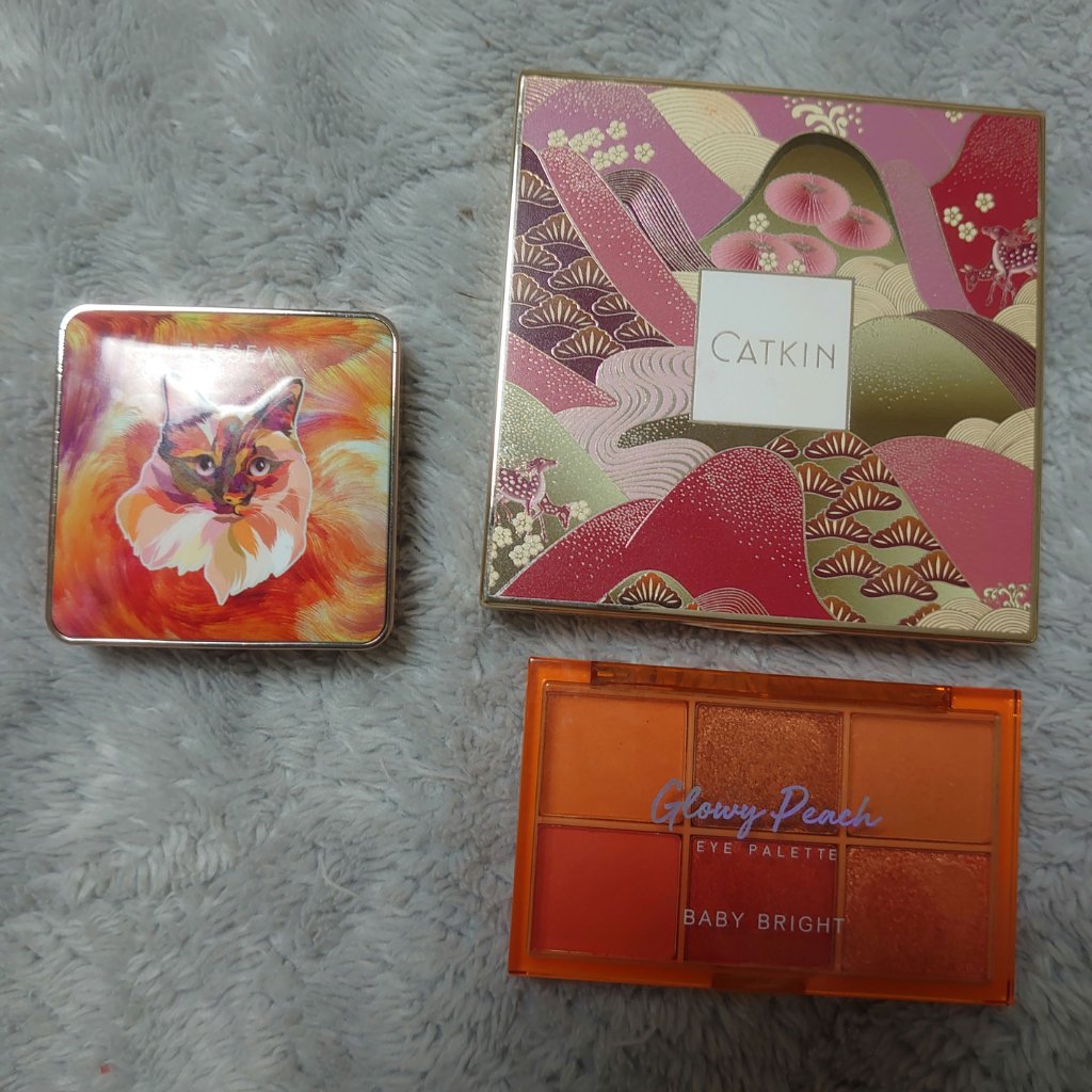 ナチュラルアイカラー シャインオレンジ/ルアモ/単色アイシャドウを使ったクチコミ（3枚目）