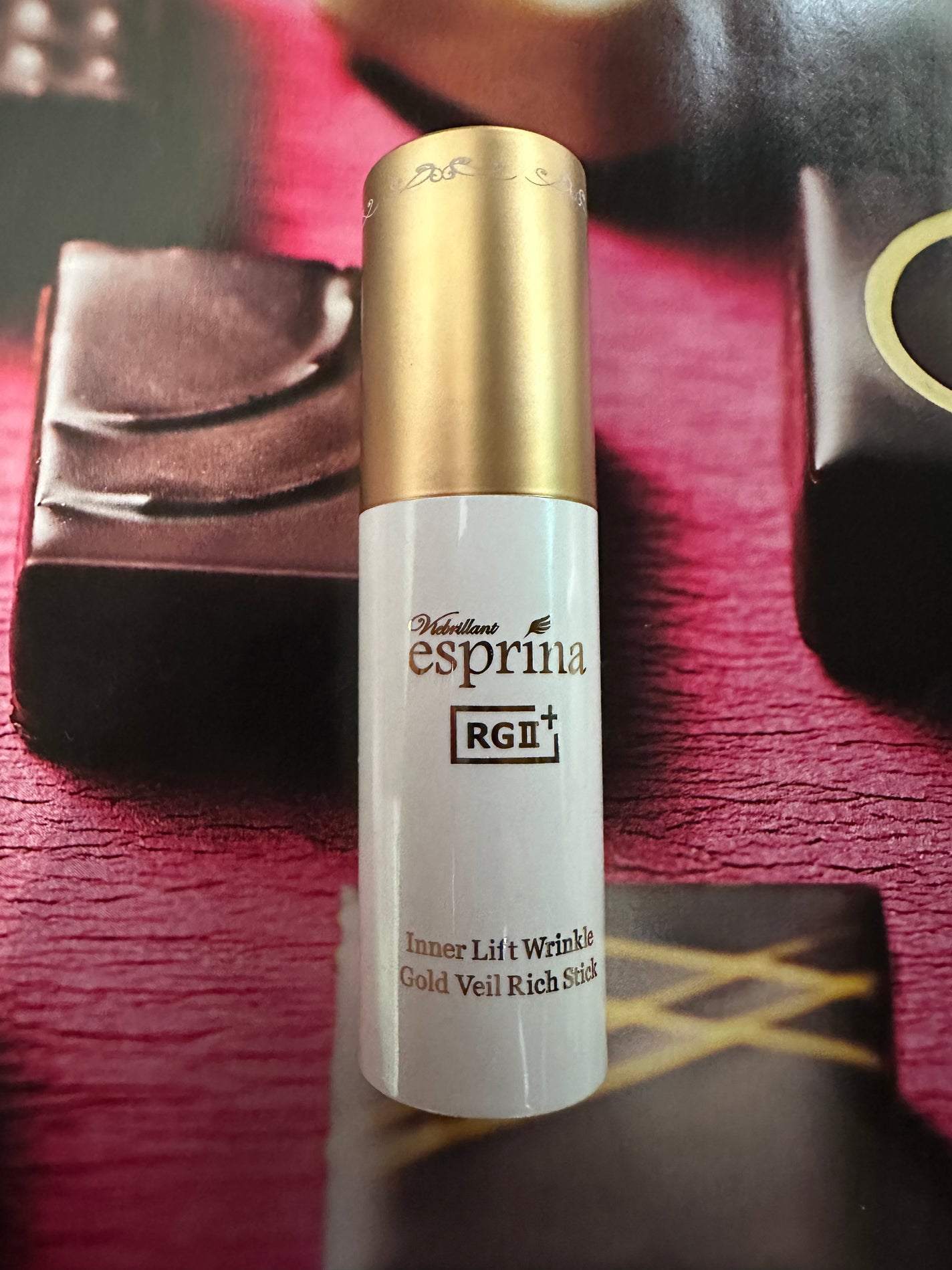 エスプリーナRGII+リンクル ゴールドベールRichスティック/ヴィブリアン エスプリーナ/フェイスクリームを使ったクチコミ(2枚目)