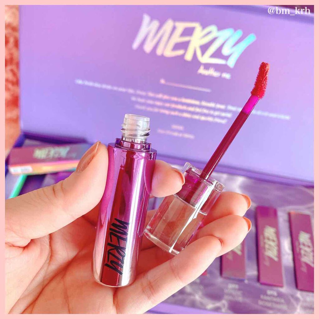 オーロラ デュイ ティント/MERZY/リップティントを使ったクチコミ(3枚目)