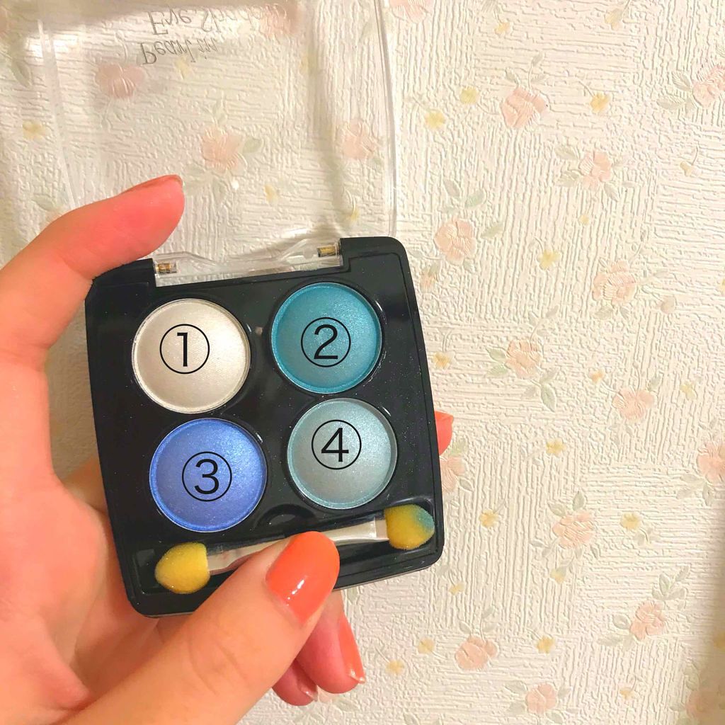 エルファー パールインアイシャドウ/DAISO/アイシャドウパレットを使ったクチコミ(2枚目)
