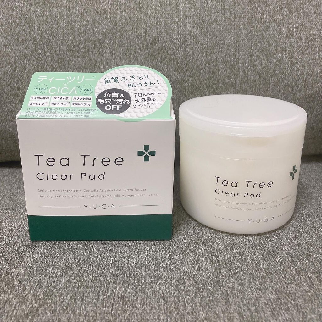 happiest★ on LIPS 「ティーツリークリアパッド(拭き取り化粧水)をいただき使ってみま..」(1枚目)