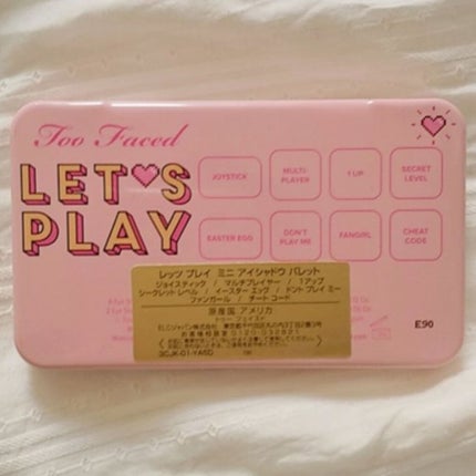 レッツ プレイ ミニ アイシャドウ パレット/Too Faced/アイシャドウパレットを使ったクチコミ(6枚目)
