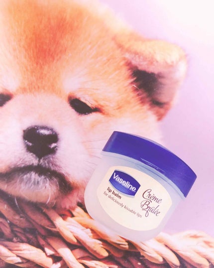 リップ クレームブリュレ/ヴァセリン/リップケアを使ったクチコミ(2枚目)