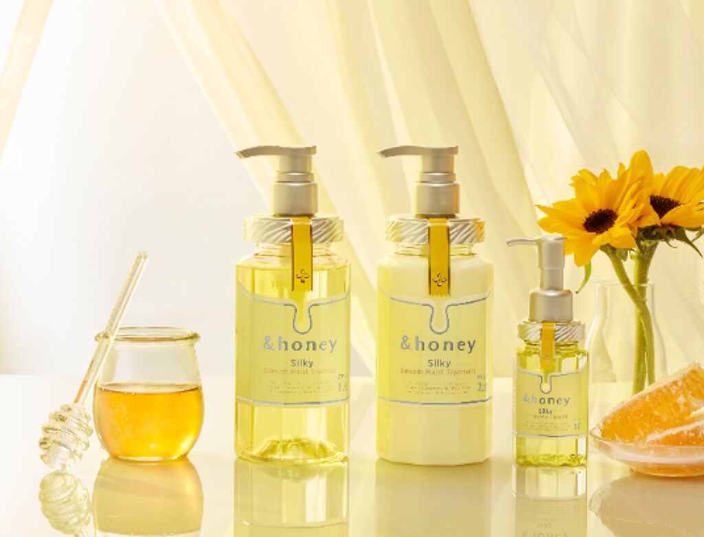 シルキー スムースモイスチャー シャンプー 1.0/ヘアトリートメント 2.0/&honey/市販シャンプーを使ったクチコミ(1枚目)