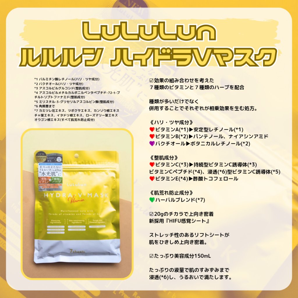 ルルルン ハイドラ V マスク/ルルルン/シートマスク・パックを使ったクチコミ（2枚目）
