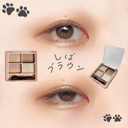わんだふるアイカラー/KIREI FACTORY/アイシャドウパレットを使ったクチコミ(4枚目)