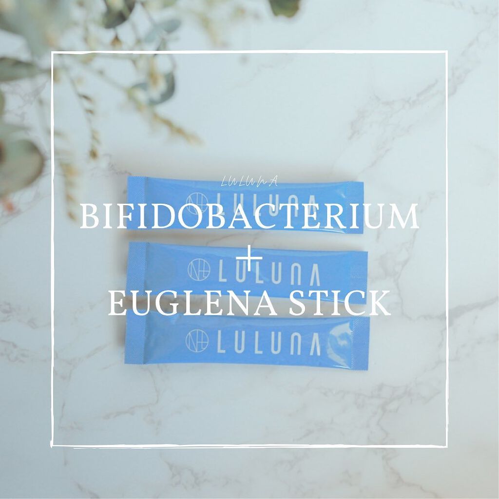 BIFIDOBACTERIUM + EUGLENA STICK (ビフィズス菌+ユーグレナ スティック) /LULUNA/健康サプリメントを使ったクチコミ(1枚目)