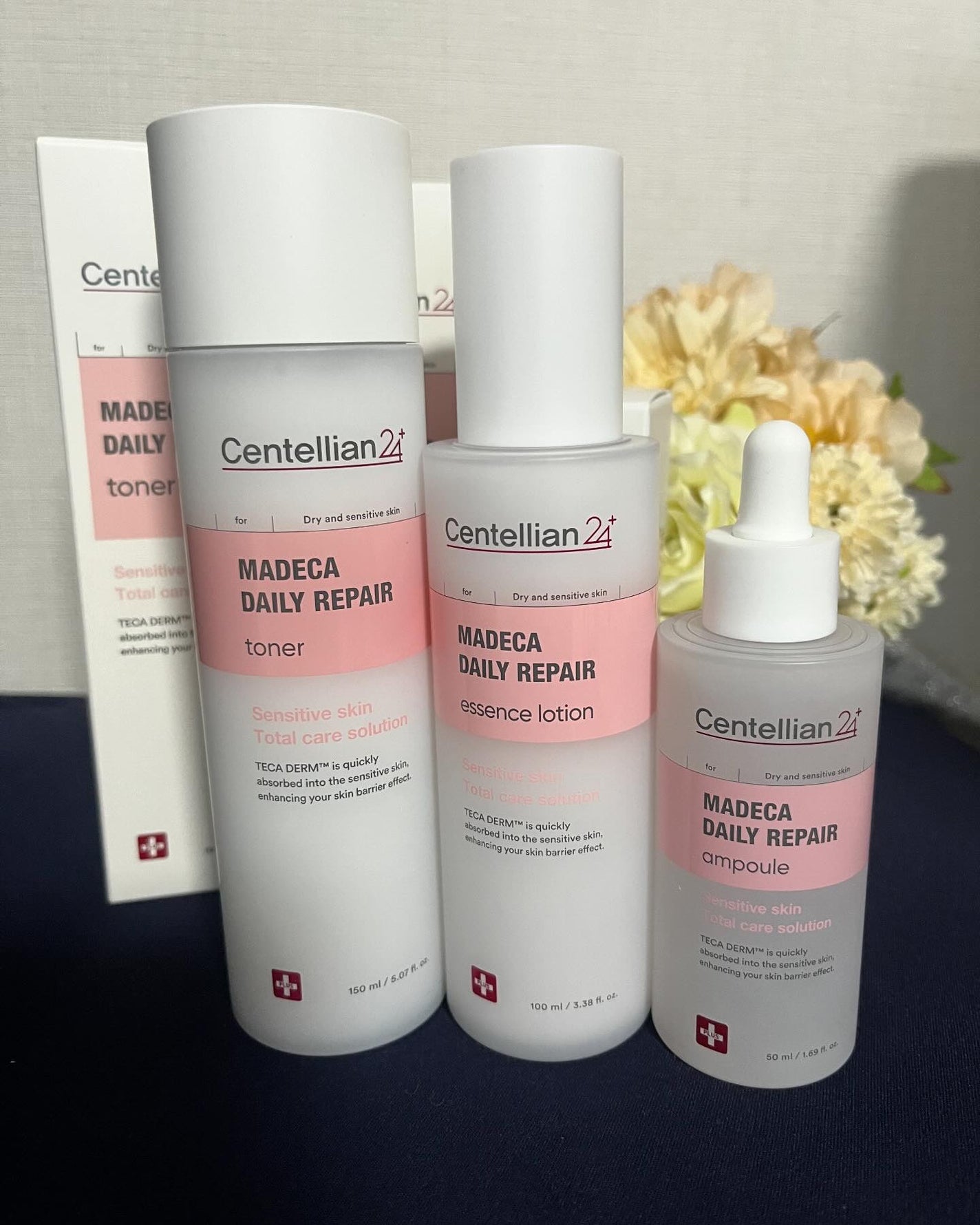 マデカデイリーリペアアンプル/センテリアン24/美容液を使ったクチコミ(2枚目)