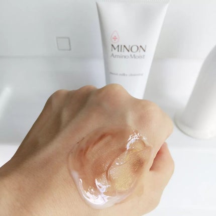 ミノン アミノモイスト モイストミルキィ クレンジング/ミノン/ミルククレンジングを使ったクチコミ(5枚目)