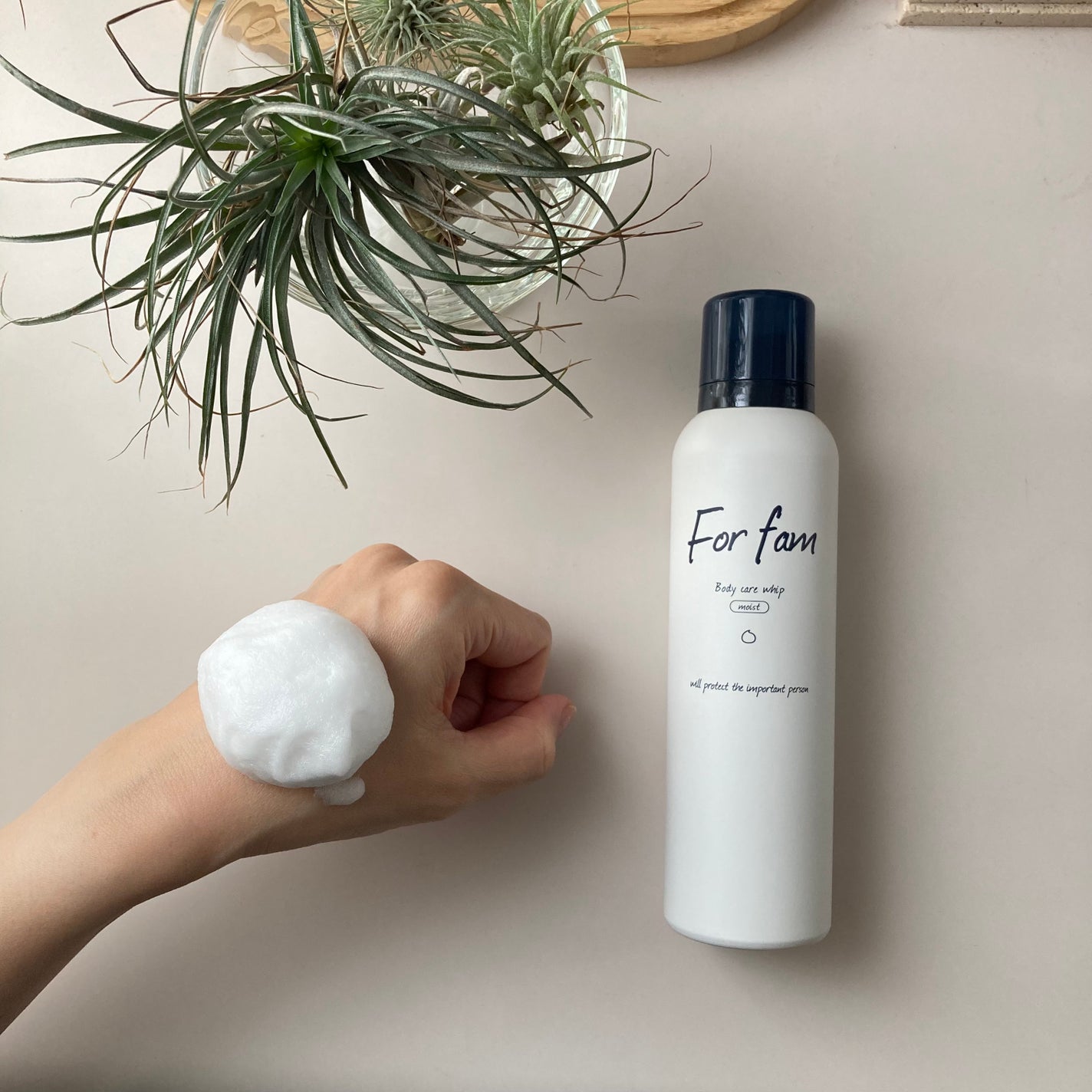 フォーファム 全身保湿ケアホイップ モイスト/For fam/ボディクリームを使ったクチコミ(1枚目)