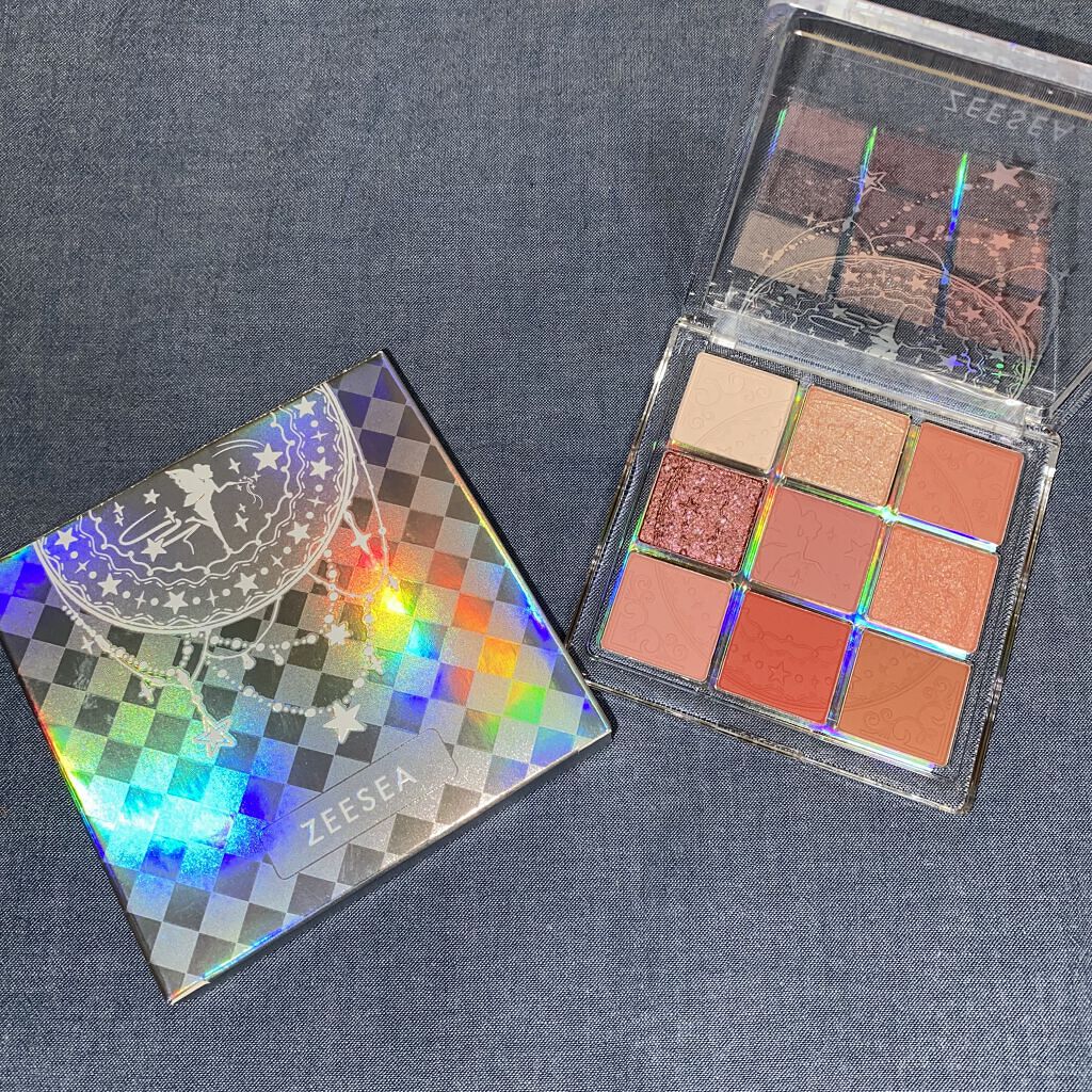 クォーツ 9色アイシャドウパレット(ドリームランドアイシャドウ)/ZEESEA/アイシャドウパレットを使ったクチコミ（1枚目）