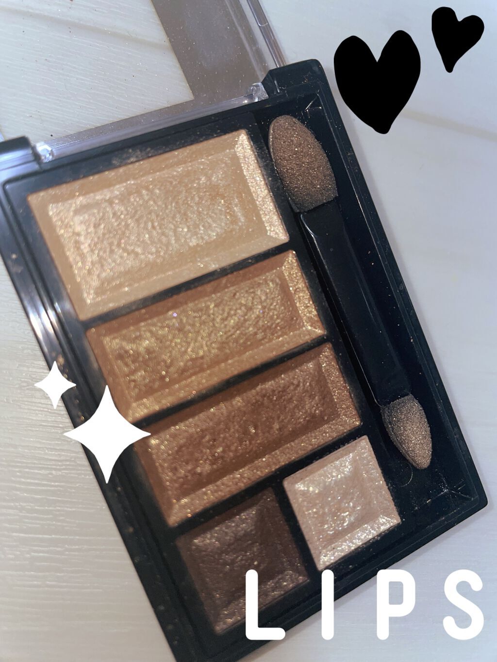 ショコラスウィート アイズ ソフトマット 001 クリームショコラ/リンメル ロンドン/アイシャドウパレットを使ったクチコミ（1枚目）